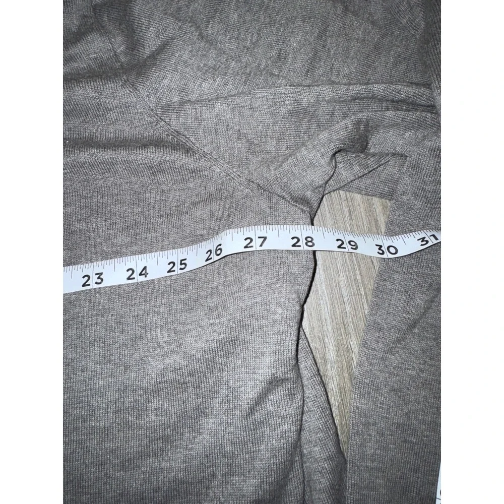 Polo Ralph Lauren Mens 4XLT Grey Pima Cotton V-Neck Sweater Big & Tall Logo